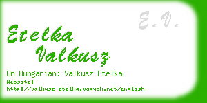 etelka valkusz business card